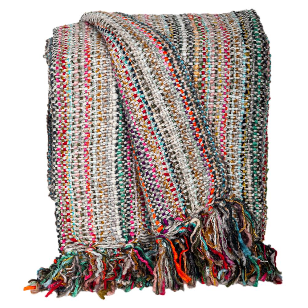 Best Multi Colored Throw (50”x 60”). Picture 1
