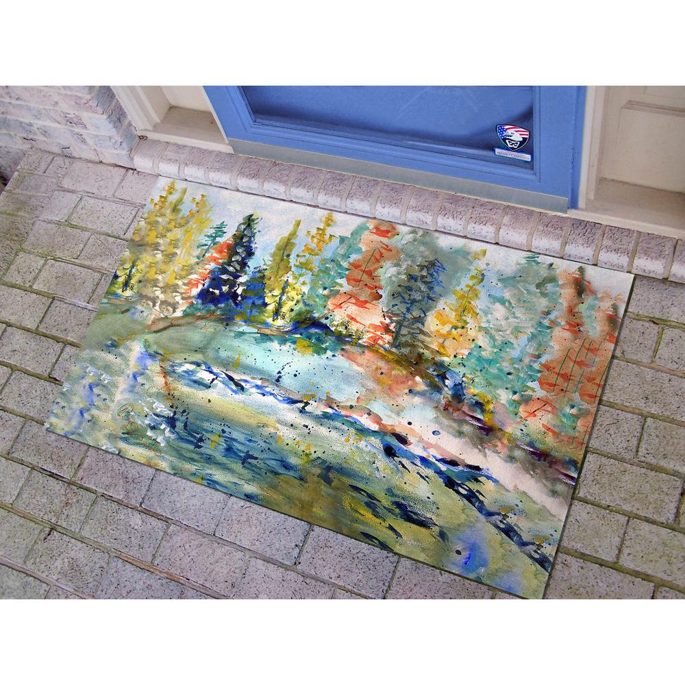 Turtle & Tiger Swallowtail Butterfly Door Mat 30x50. Picture 4