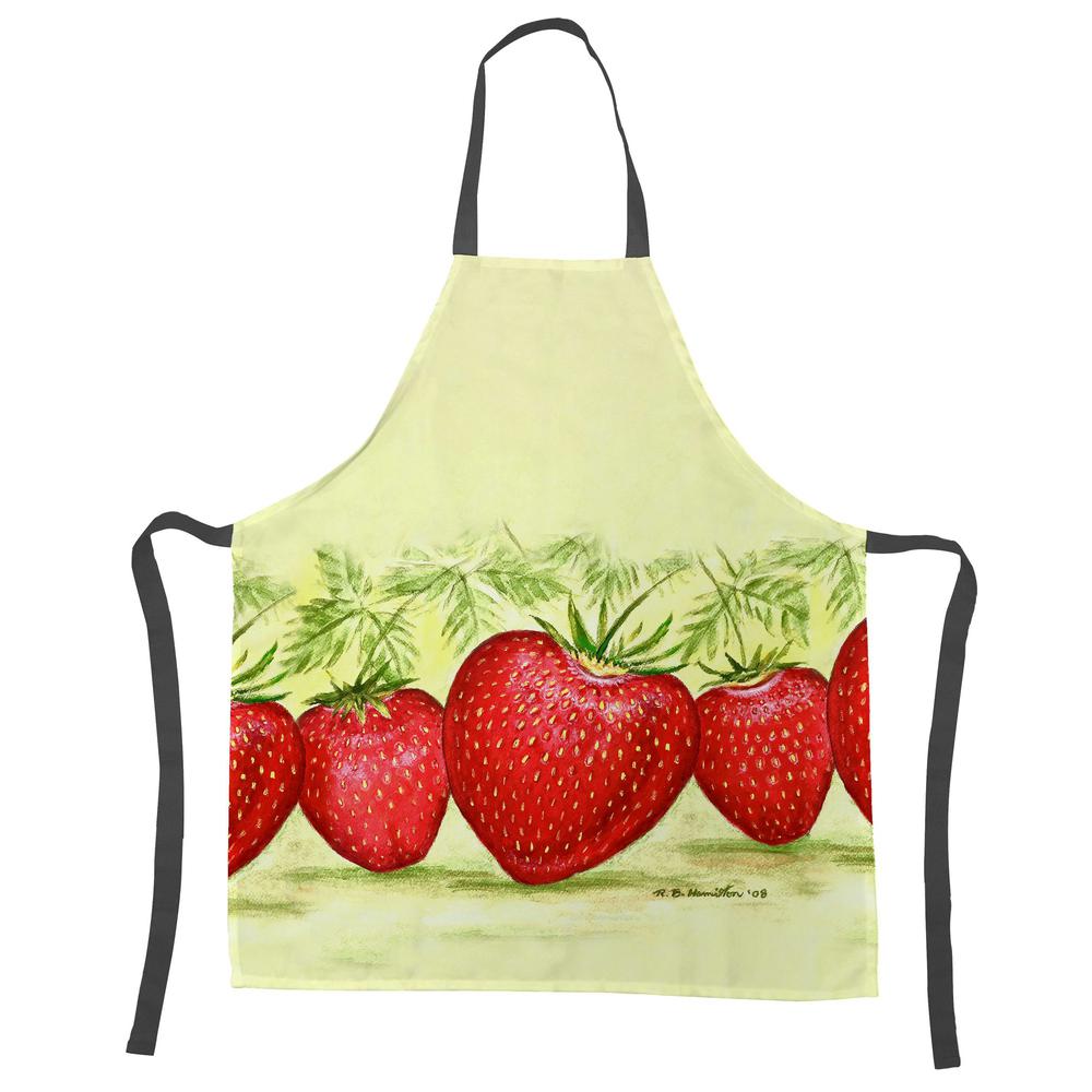 Strawberries Apron. Picture 1