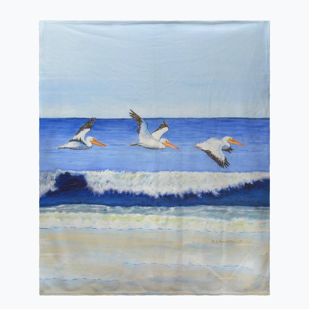 Skimming the Surf Throw. Picture 1