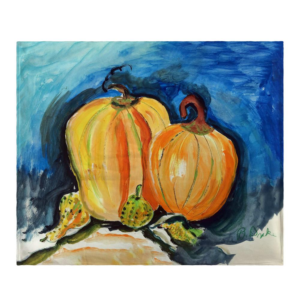 Two Pumpkins Throw. Picture 1