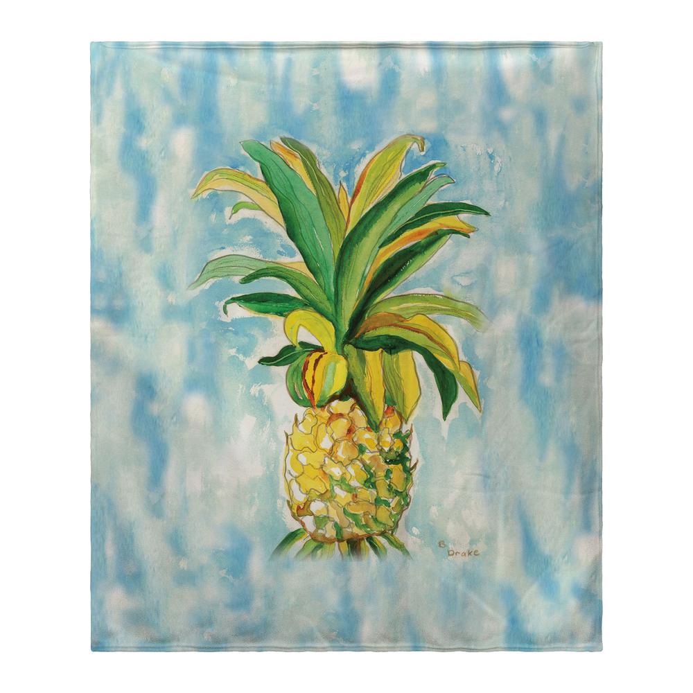 Pineapple Fleece Blanket. Picture 1