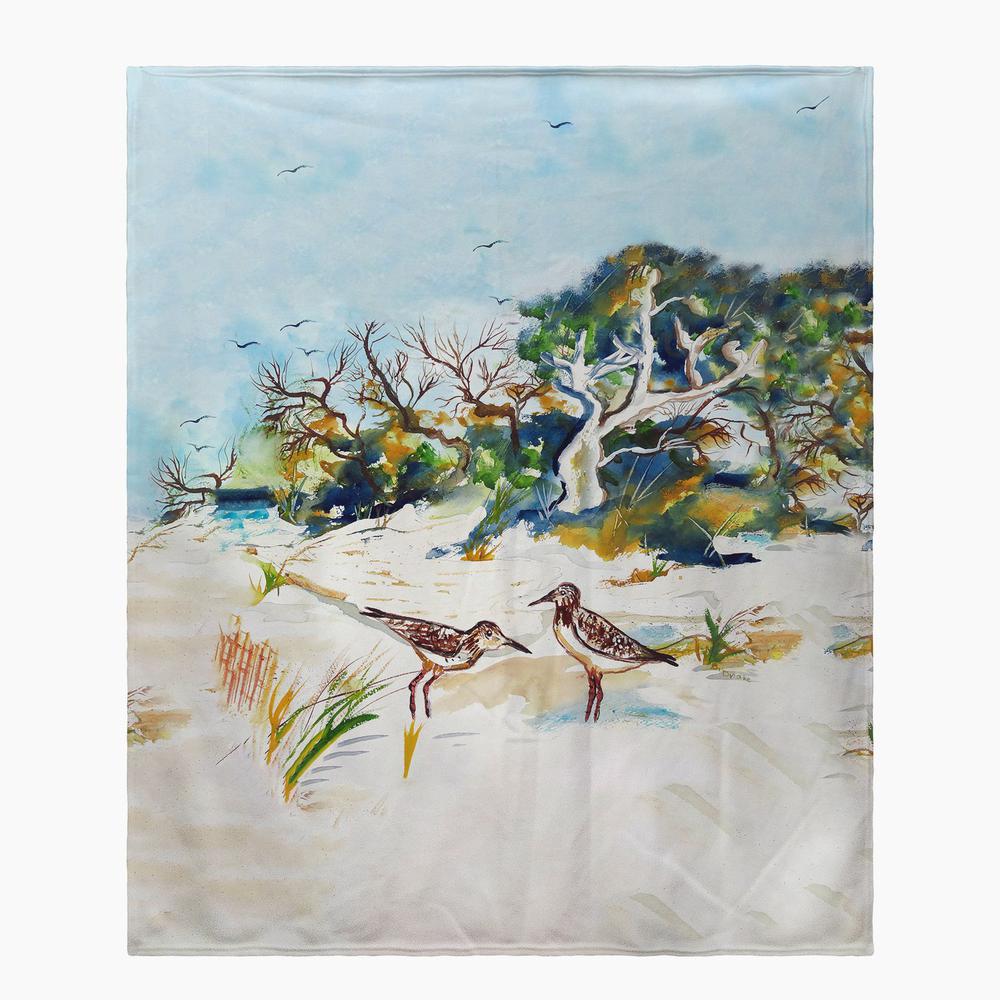 Trees & Beach Throw. Picture 1