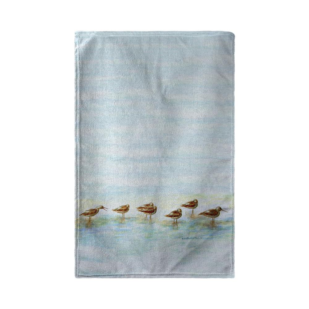 Avocets Beach Towel. Picture 1
