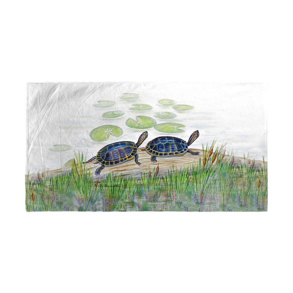 Two Turtles Beach Towel. Picture 1