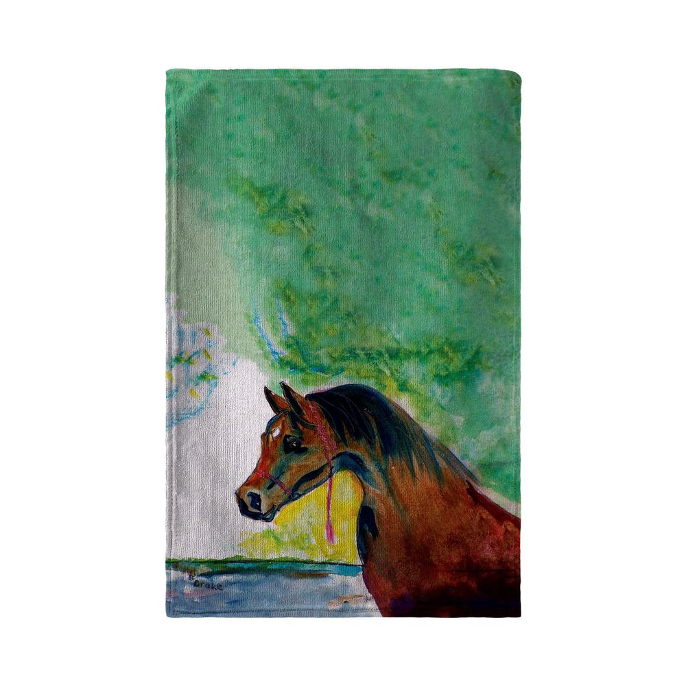 Prize Horse Beach Towel. Picture 1