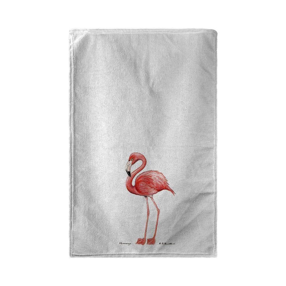 Flamingo Beach Towel. Picture 1