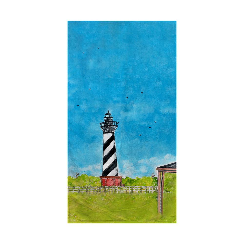 Hatteras Lighthouse, NC Beach Towel. Picture 1