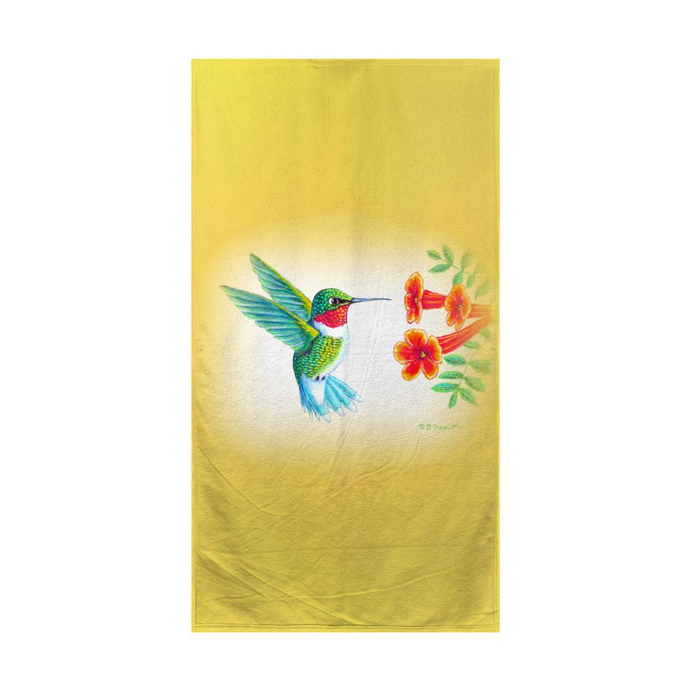 Dick's Hummingbird Beach Towel. Picture 1