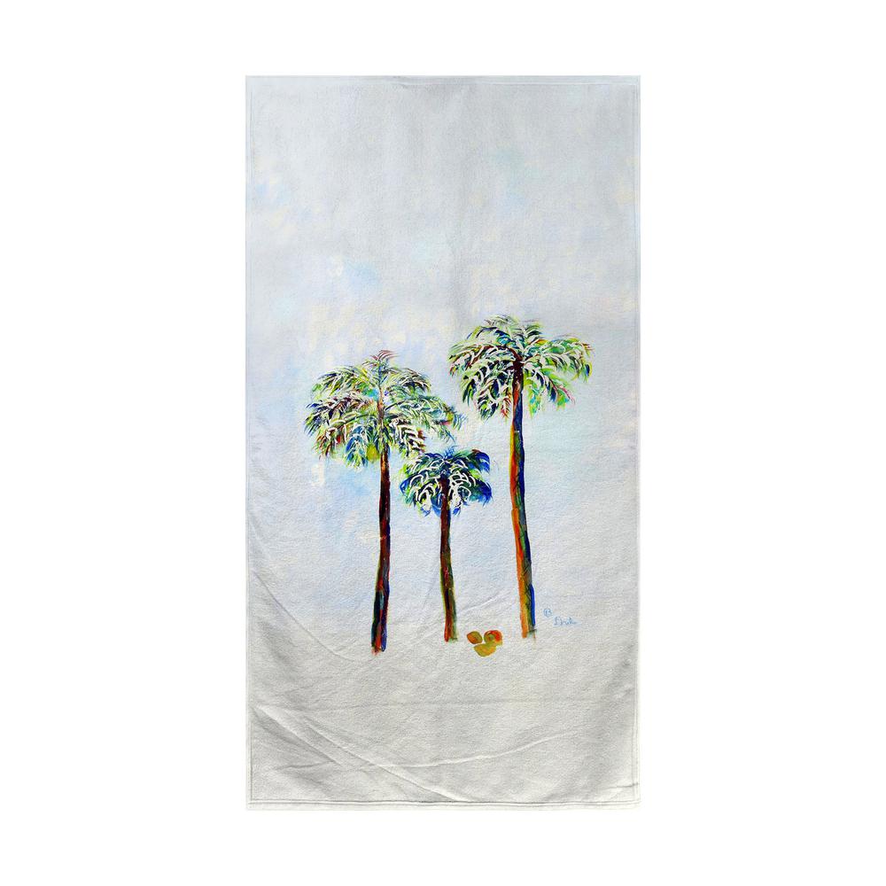 Three Palms Beach Towel. The main picture.