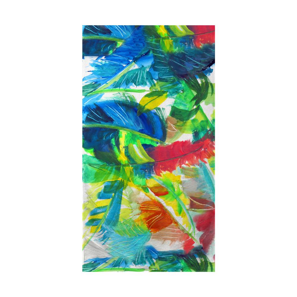 Abstract Palms Beach Towel. Picture 1