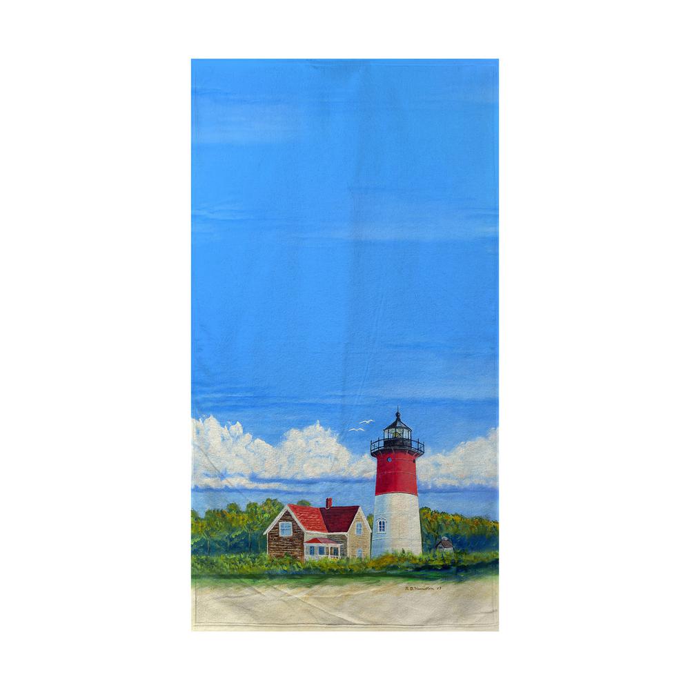 Nauset Lighthouse Beach Towel. Picture 1