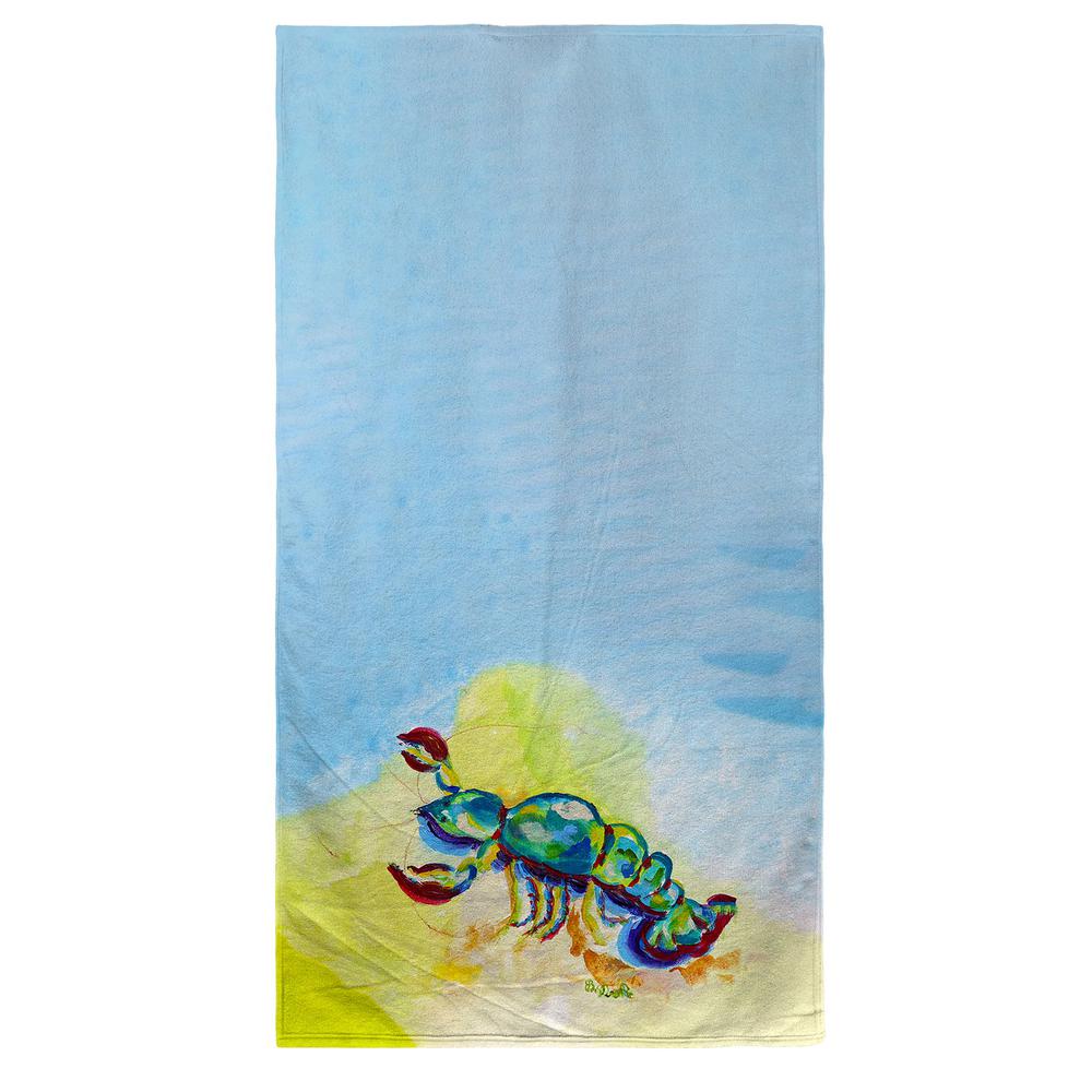 Colorful Lobster Beach Towel. Picture 1