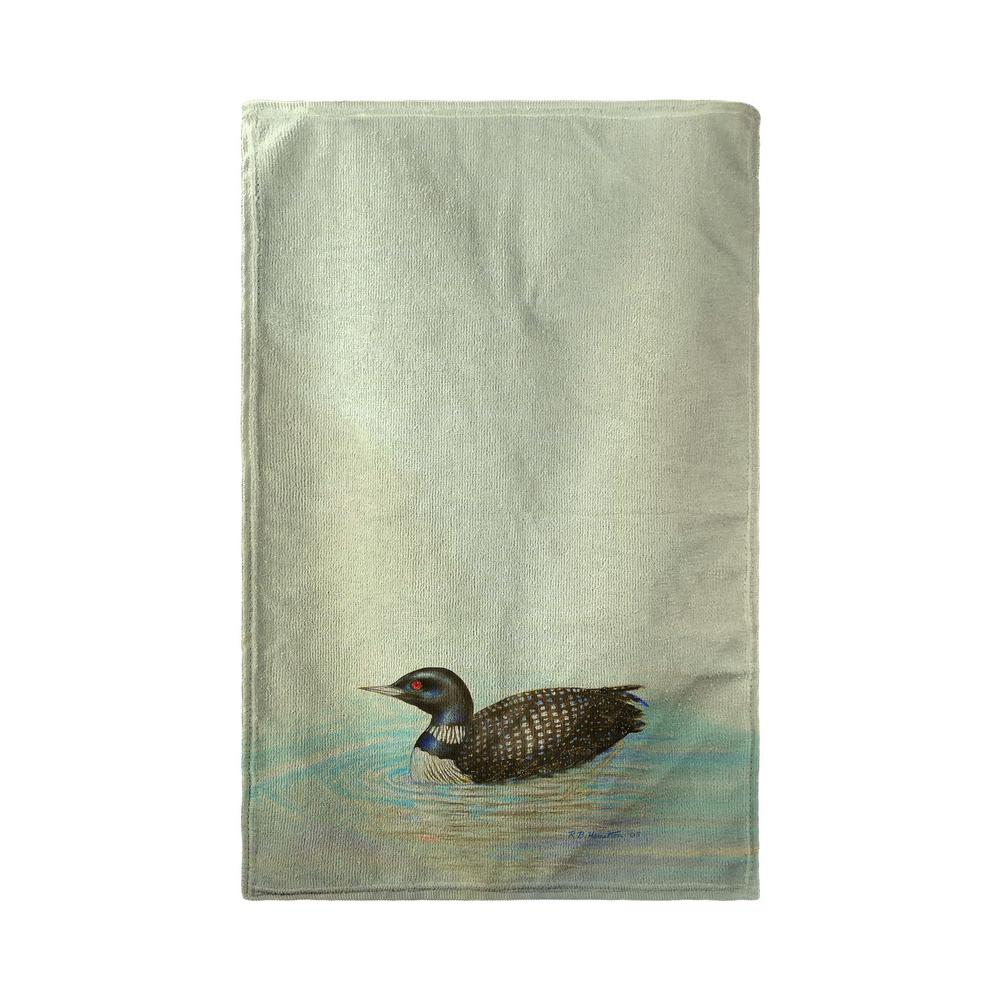 Loon Beach Towel. Picture 1