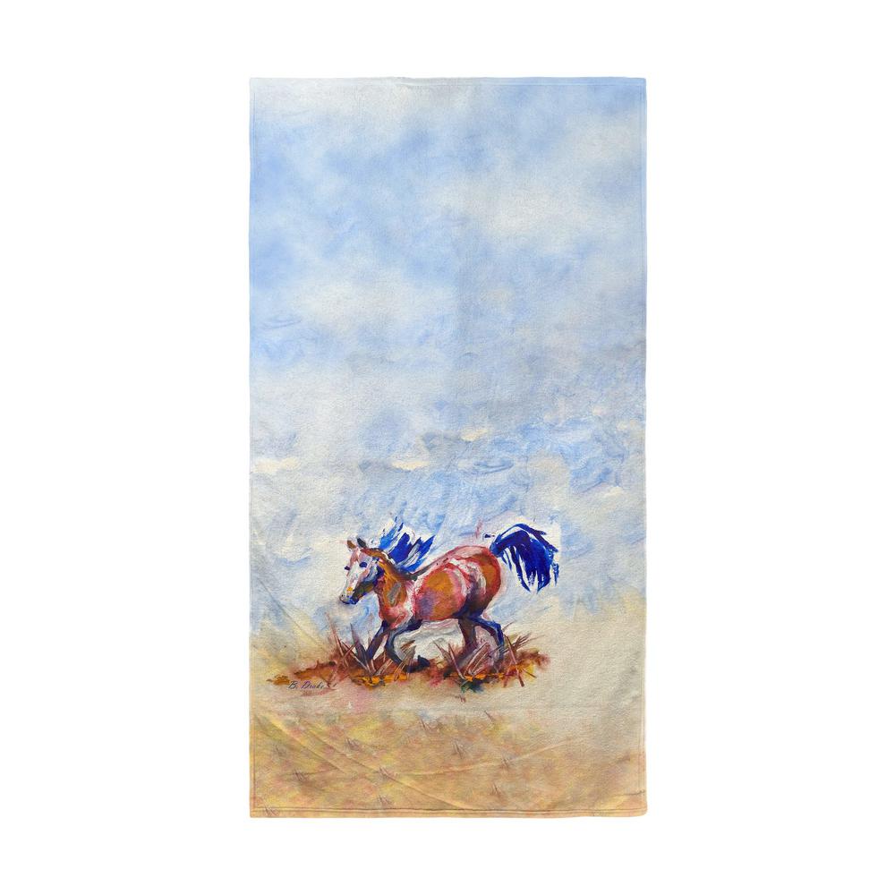 Betsy's Wild Horse Beach Towel. Picture 1