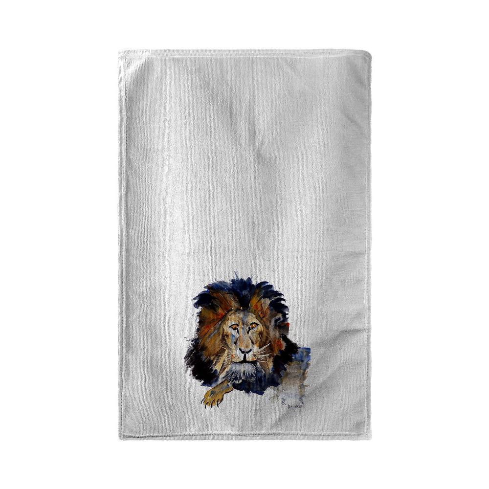 Lion Beach Towel. Picture 1