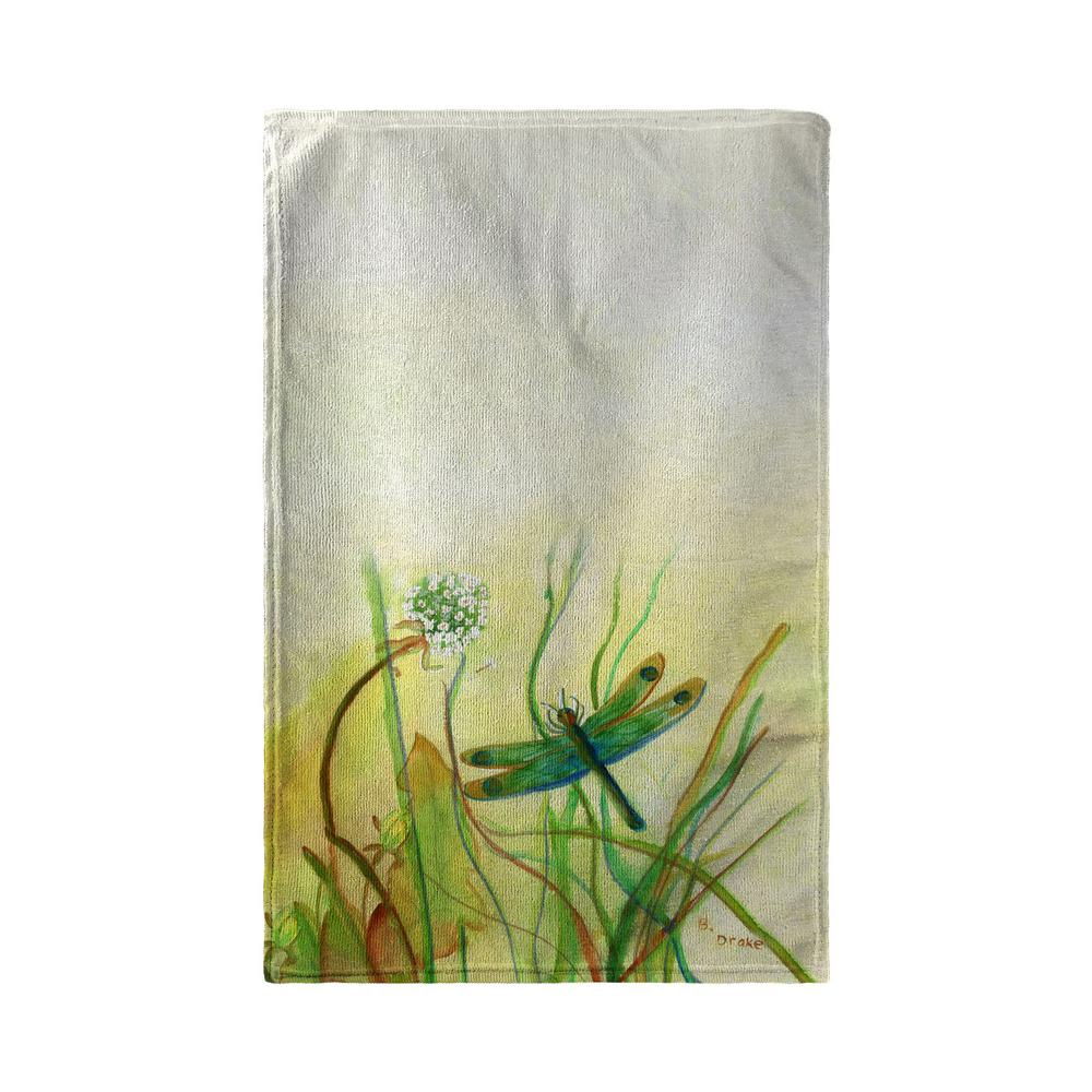 Betsy's DragonFly Beach Towel. Picture 1