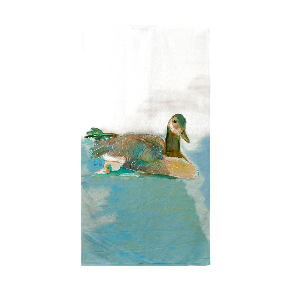 Goose Beach Towel. Picture 1