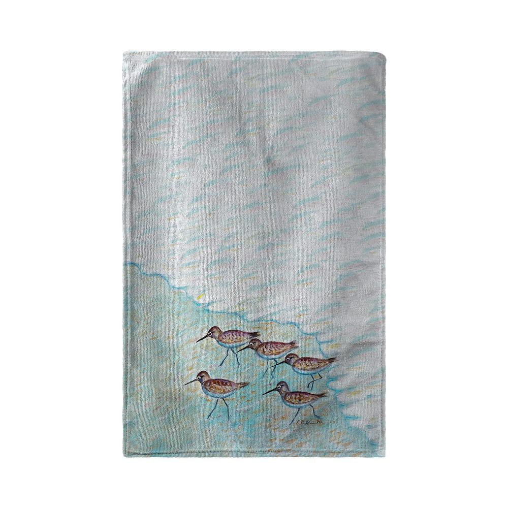 Sandpipers Beach Towel. Picture 1