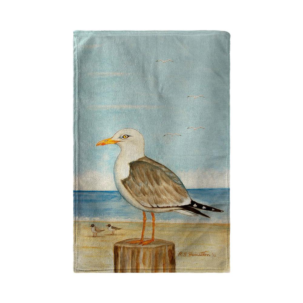 Dick's Seagulls Beach Towel. Picture 1