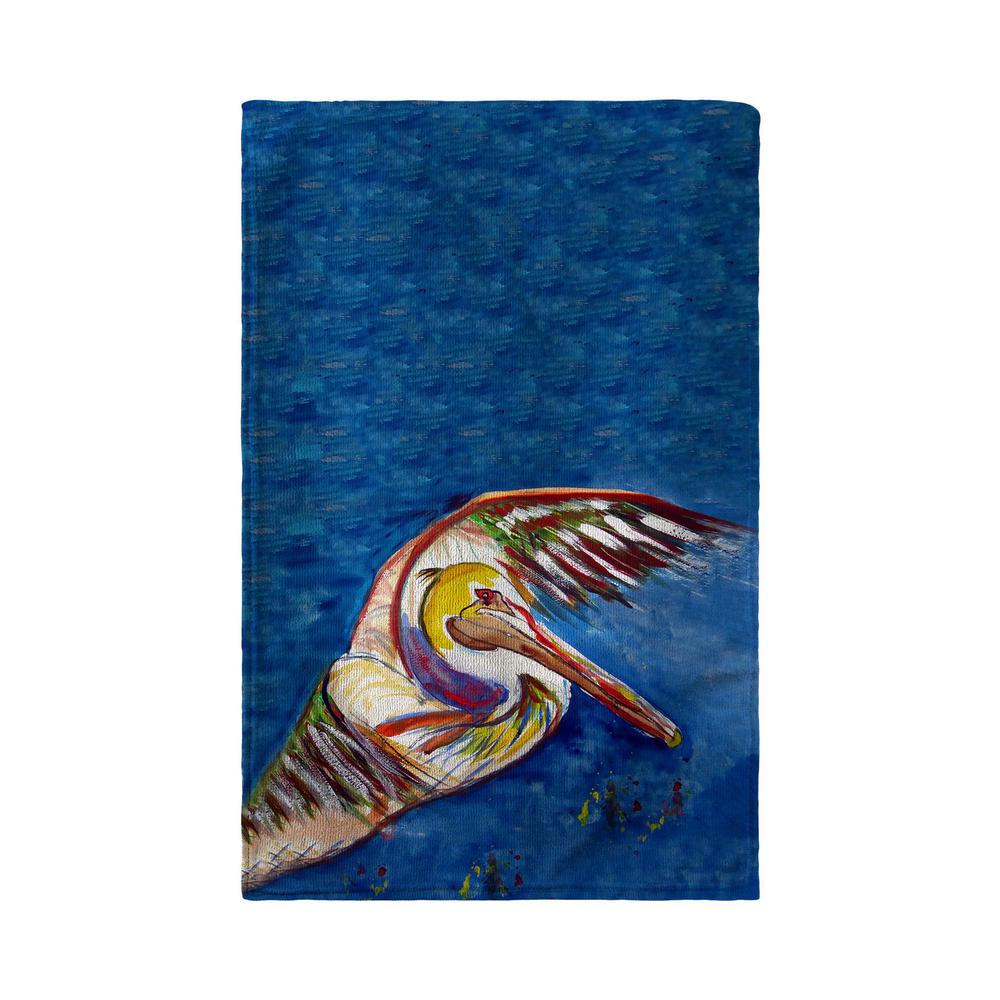 Pelican Wing Beach Towel. Picture 1