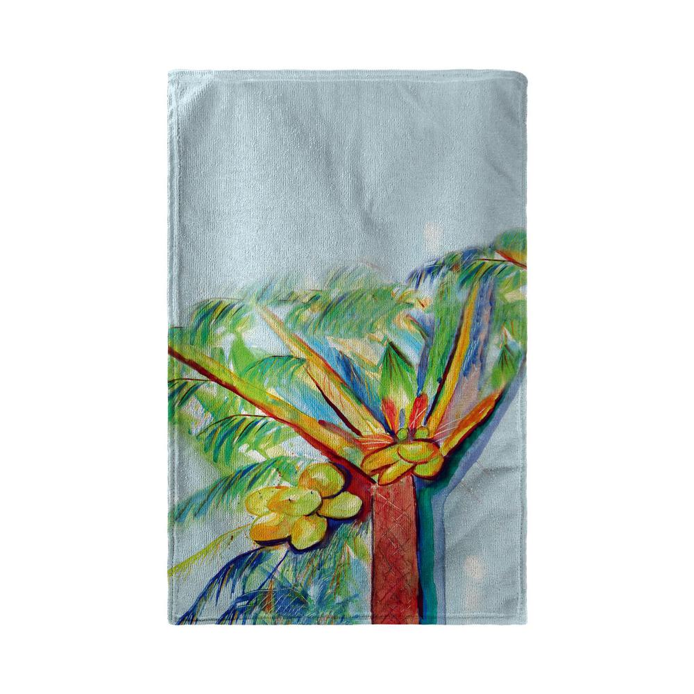 Cocoa Nut Tree Beach Towel. Picture 1