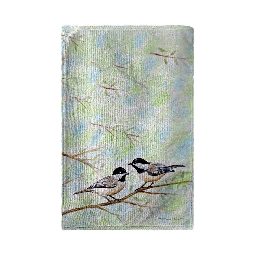 Dick's Chickadees Beach Towel. Picture 1