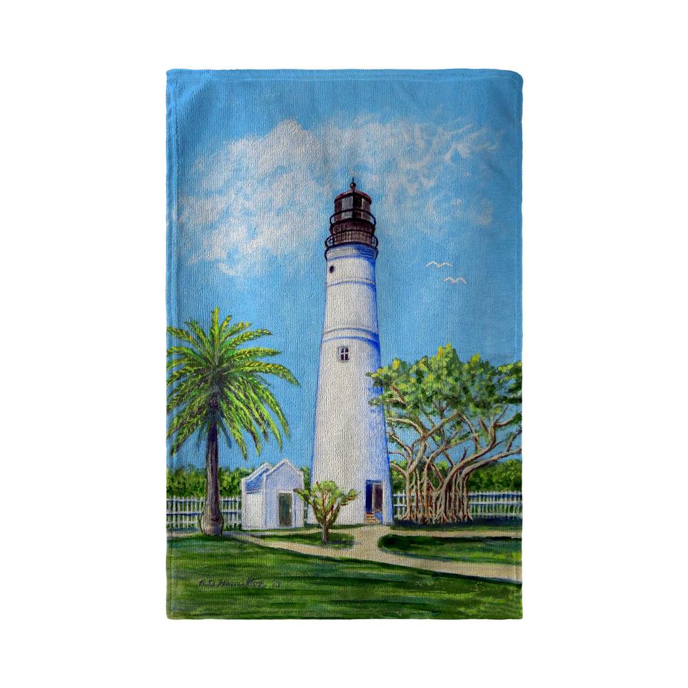 Key West Lighthouse Beach Towel. Picture 1