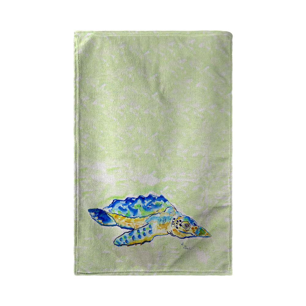 Loggerhead Turtle Beach Towel. Picture 1