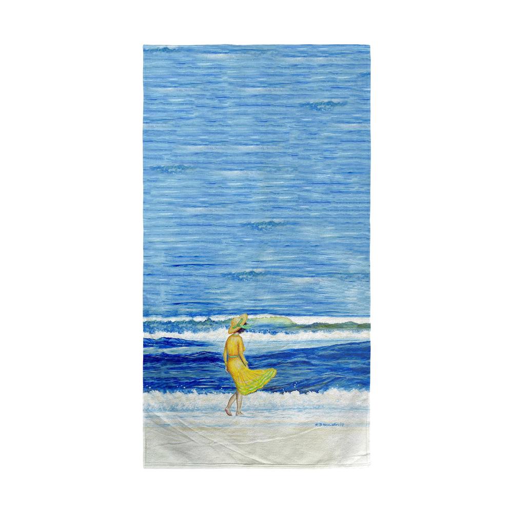 Rough Surf Beach Towel. Picture 1