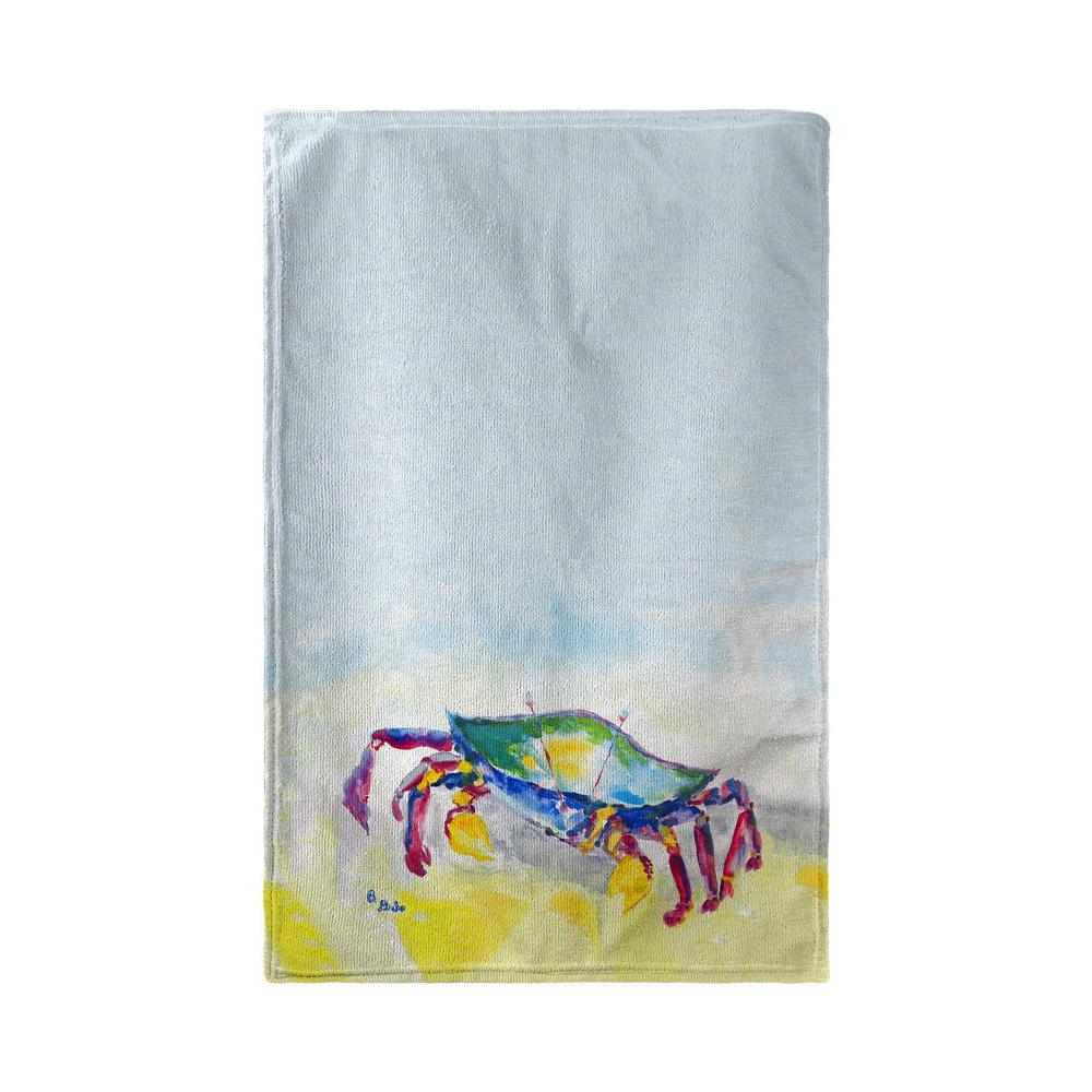 Crawling Crab Beach Towel. Picture 1