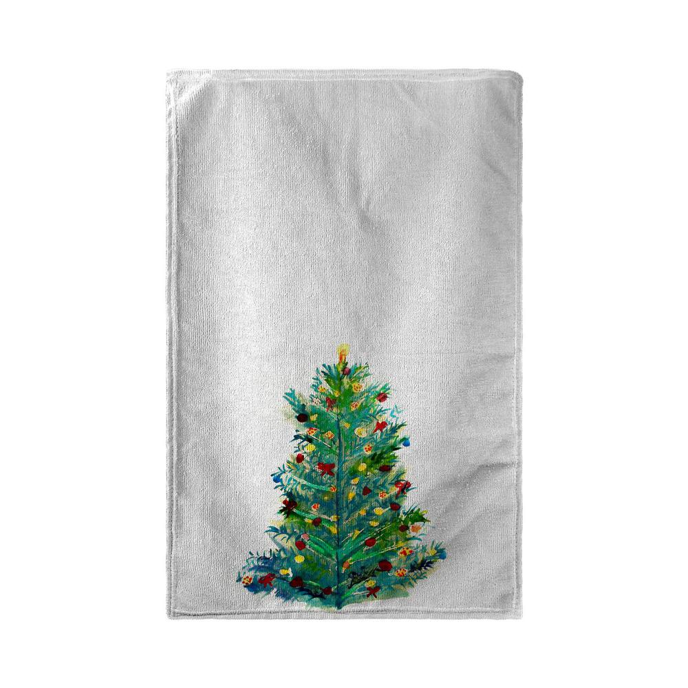 Christmas Tree Beach Towel. Picture 1
