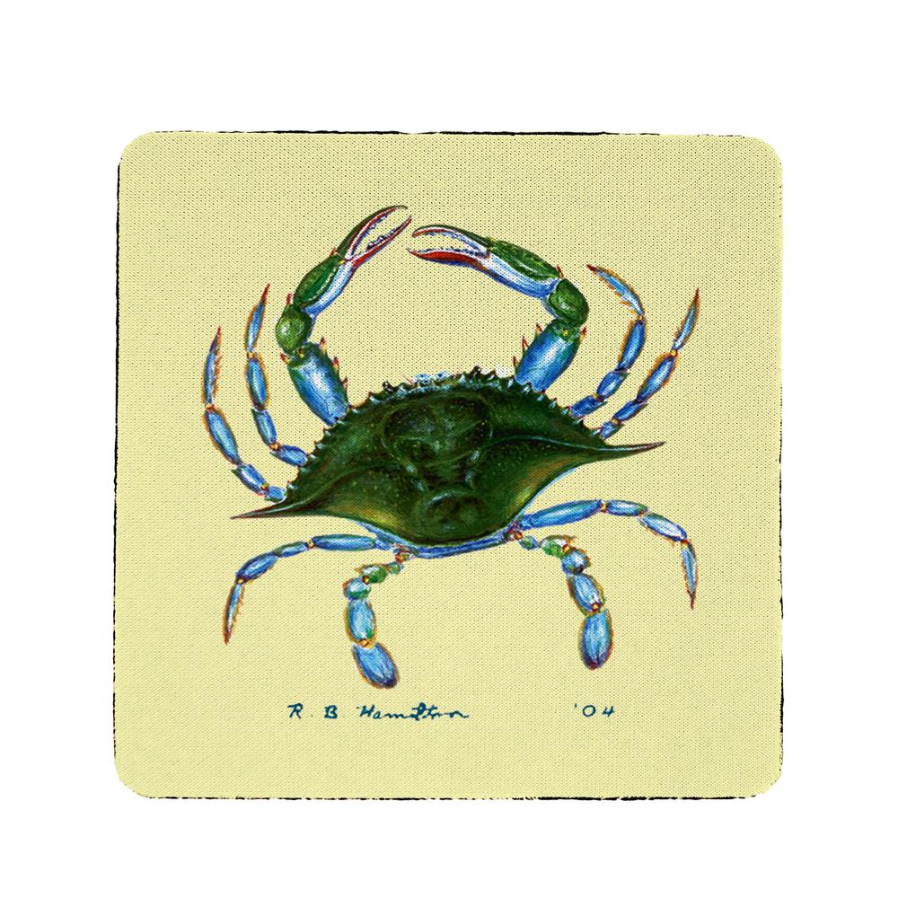 Blue Crab Coaster Set of 4. Picture 1