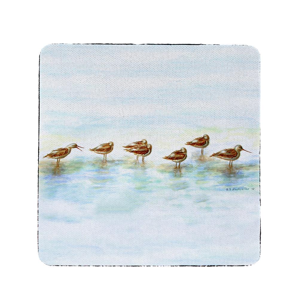 Avocets Coaster Set of 4. Picture 1
