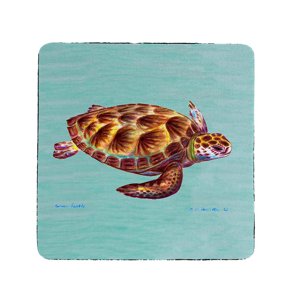 Sea Turtle Coaster Set of 4. Picture 1
