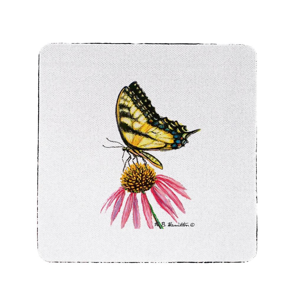 Tiger Swallowtail Coaster Set of 4. Picture 1