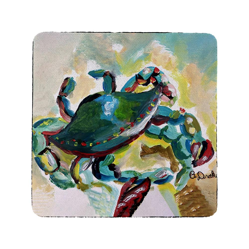 Colorful Crab Coaster Set of 4. Picture 1