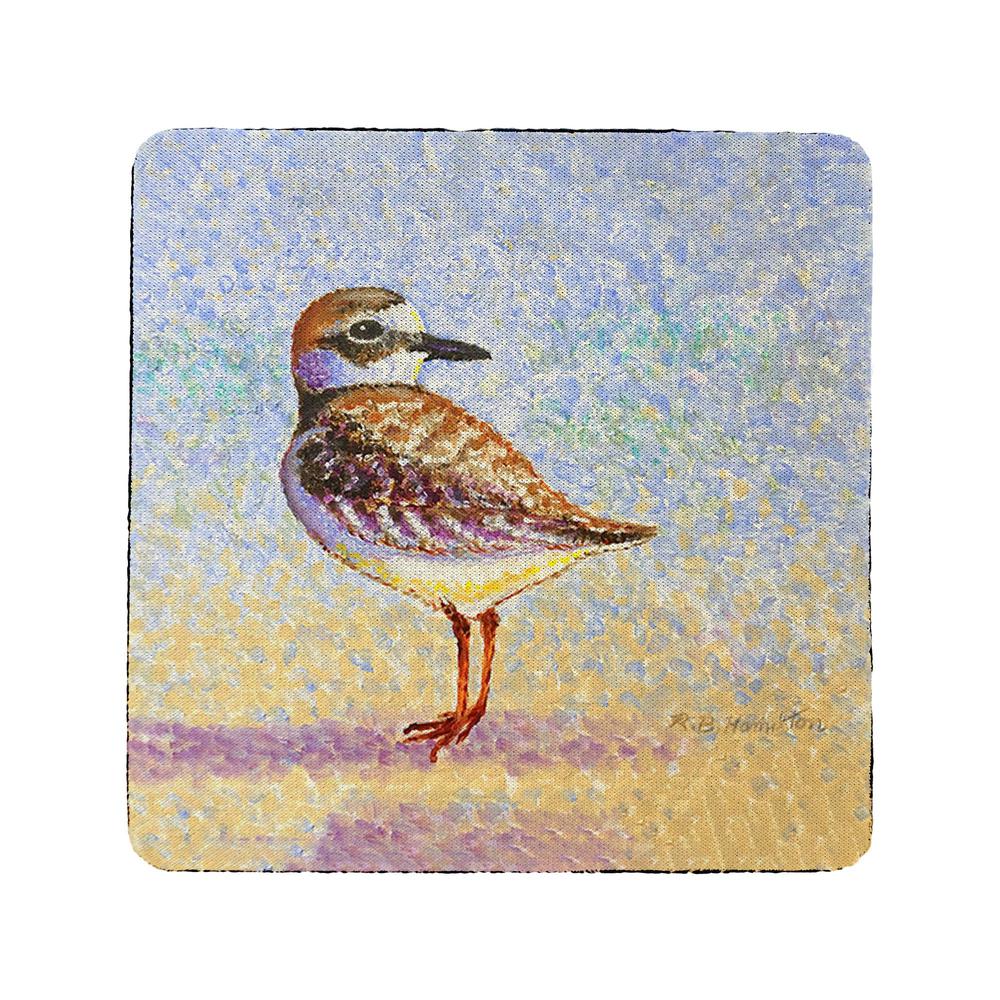 Wilson's Plover Coaster Set of 4. Picture 1