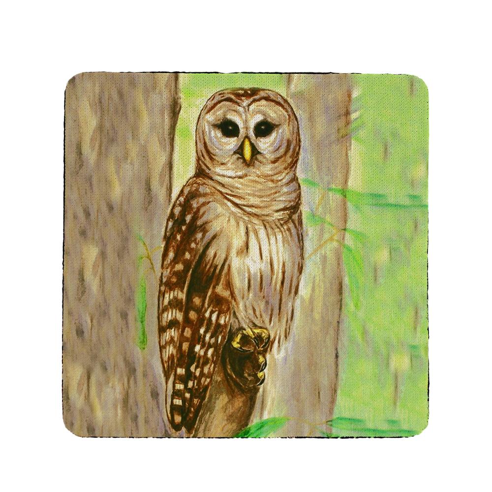 Owl Coaster Set of 4. Picture 1