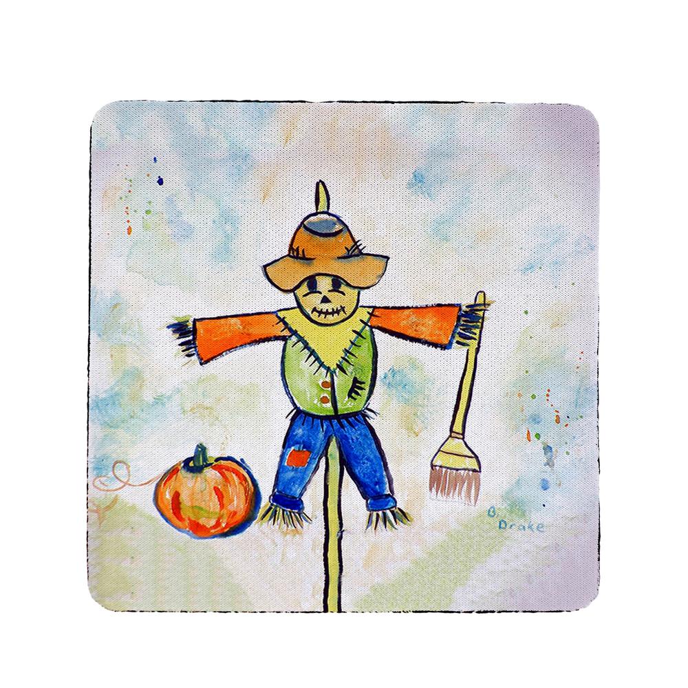 Scarecrow Coaster Set of 4. Picture 1