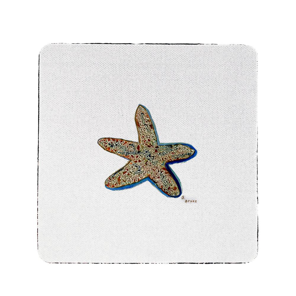Starfish Coaster Set of 4. Picture 1