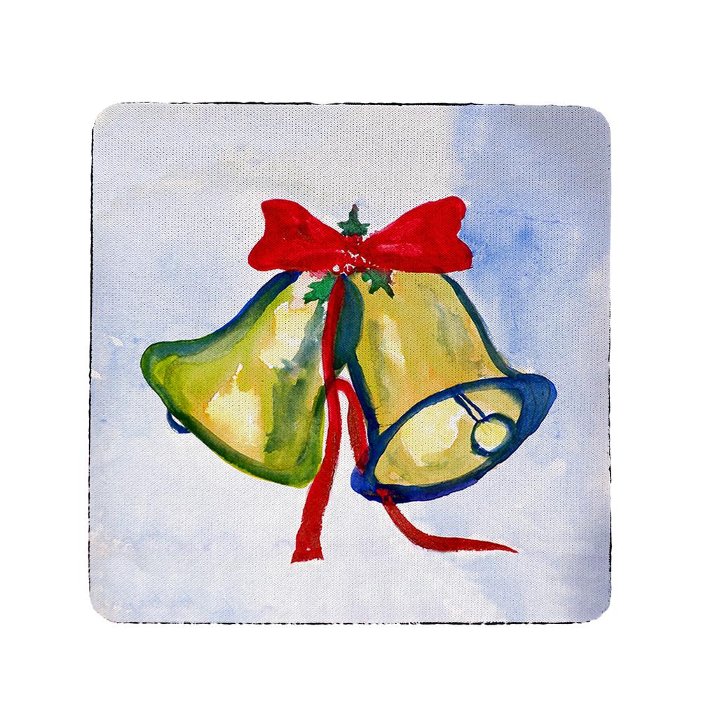 Christmas Bells Coaster Set of 4. Picture 1