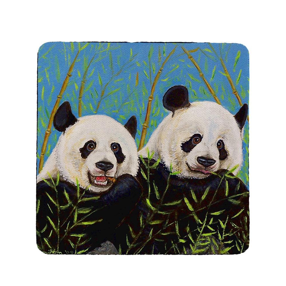 Pandas Coaster Set of 4. Picture 1