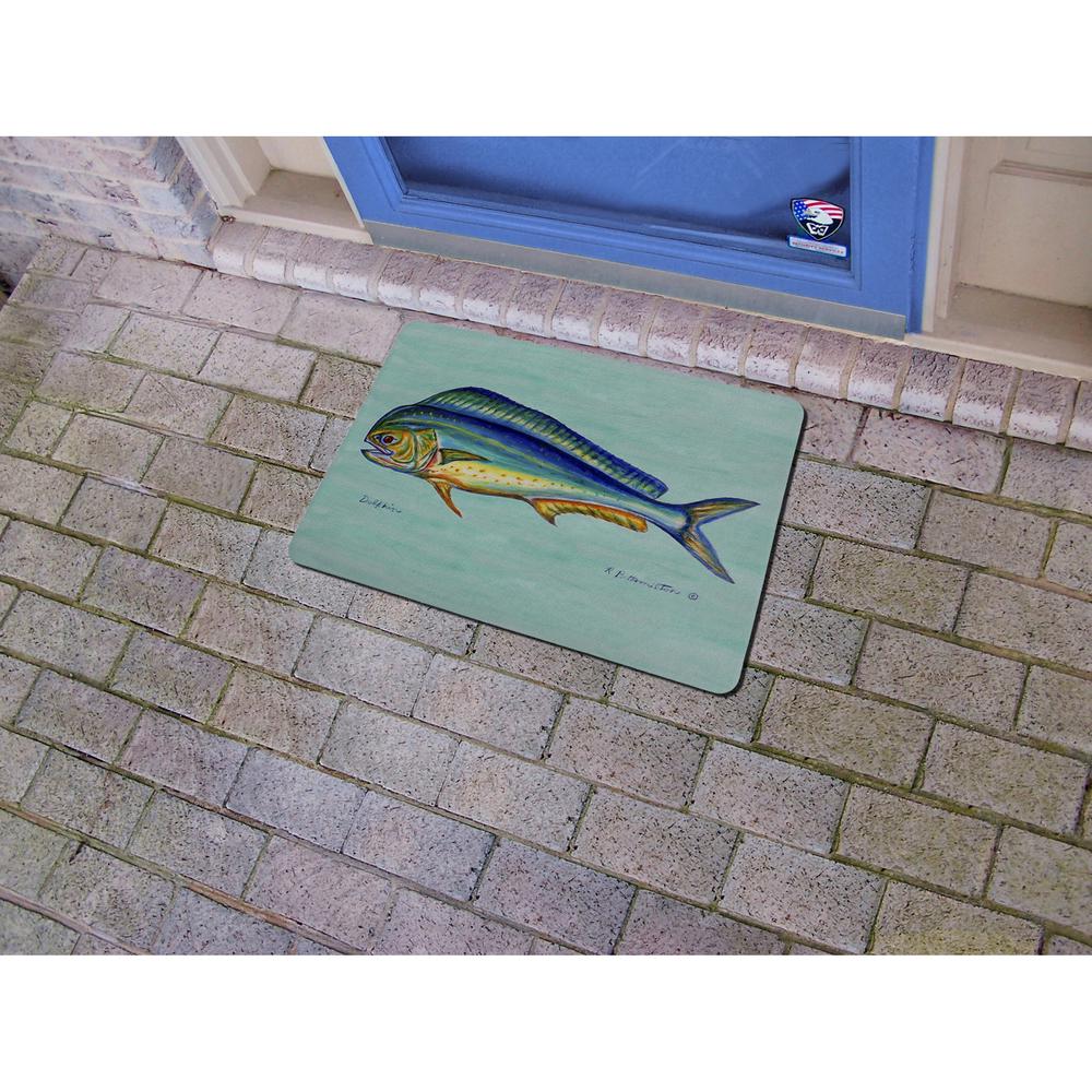 Dolphin Fish Door Mat 18x26. Picture 2