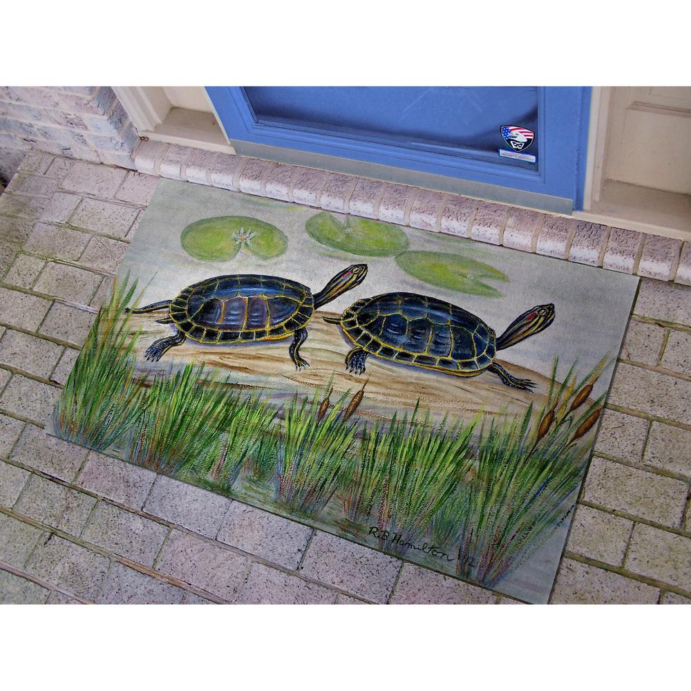 Two Turtles Door Mat 30x50. Picture 2