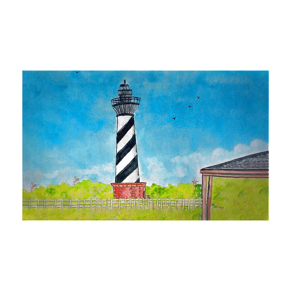 Hatteras Lighthouse Door Mat Large 30"x50". Picture 1