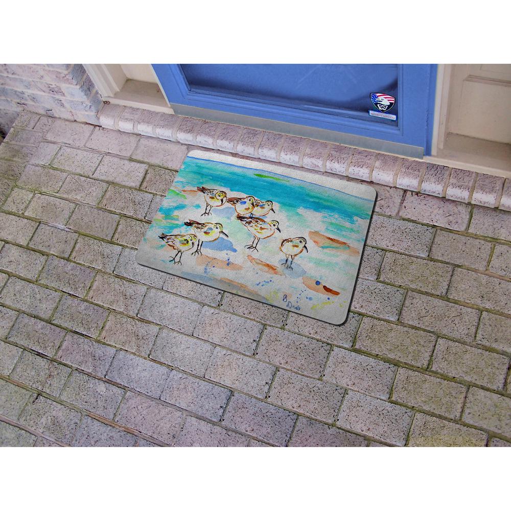 Seven Sanderlings Door Mat 18"x26". Picture 2