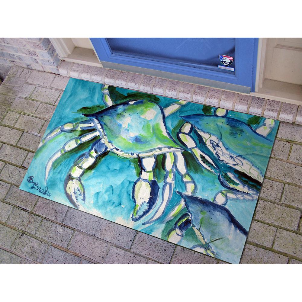 White Crabs Door Mat 30x50. Picture 2