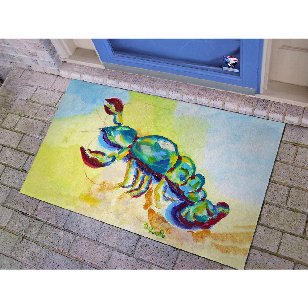 Colorful Lobster Door Mat 30x50. Picture 2