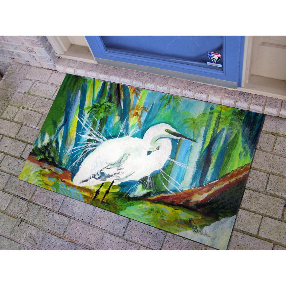 Acrylic Egret Door Mat 30x50. Picture 2